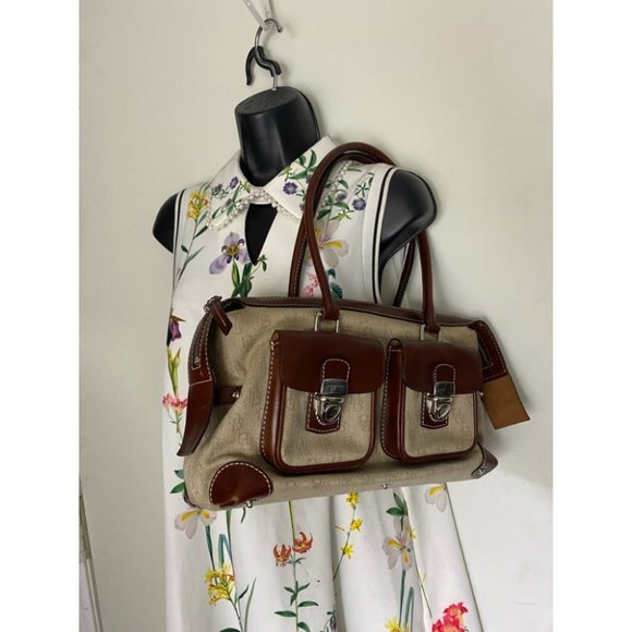 DOONEY & BOURKE Tan Brown Medium Size Doctor Bag - Picture 9 of 13